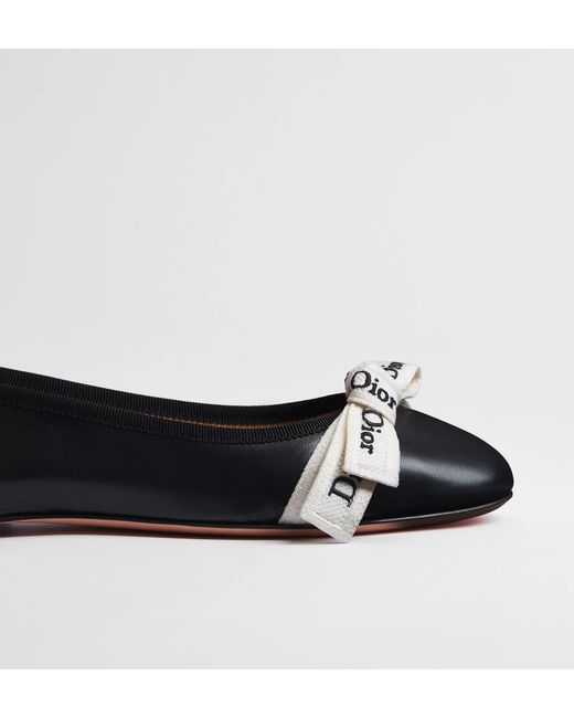 Dior Black J'A Ballet Flat
