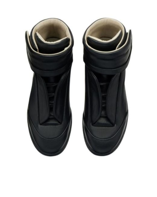 Maison Margiela Black Future High-Top Sneakers for men