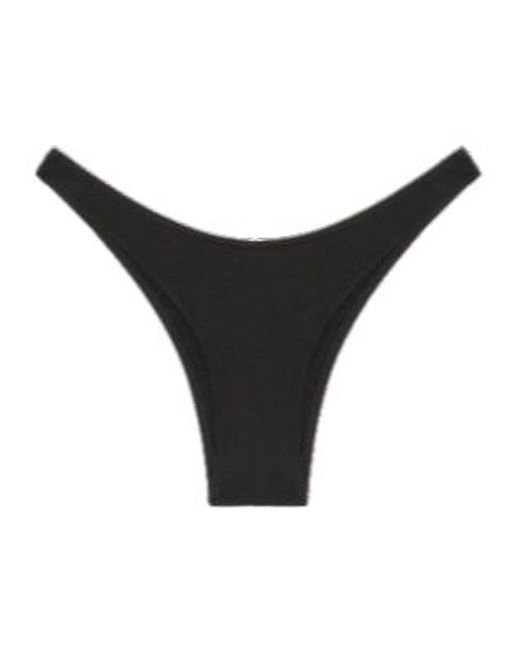 Reina Olga Black Bikini Bottoms