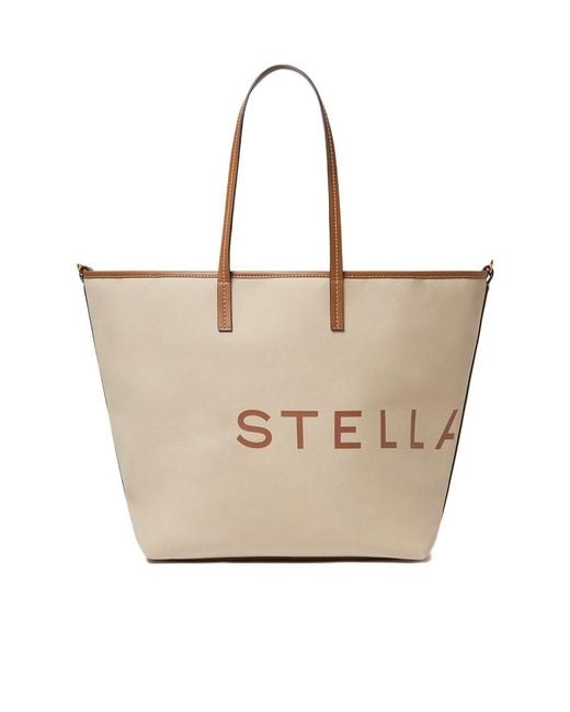 Stella McCartney Natural Smc Bananatex Large Tote Bag