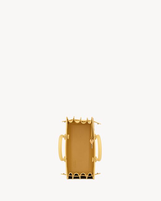 Saint Laurent Yellow Sac De Jour Mini Handbag