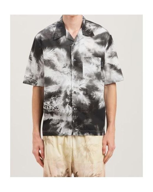 Palm Angels Gray Shirts for men