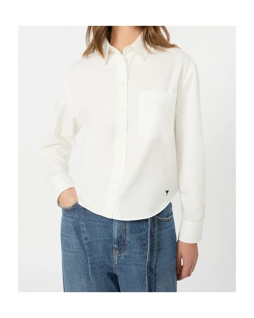 Weekend by Maxmara White Patch-Pocket Shirt