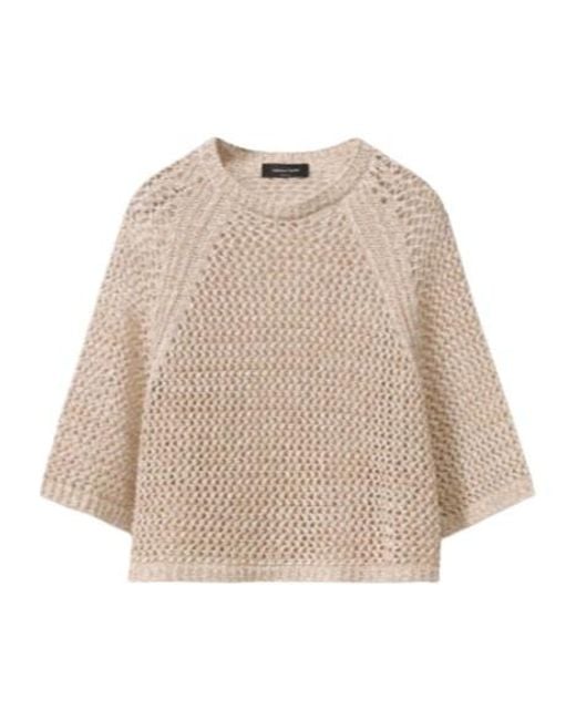 Fabiana Filippi Natural Crew Neck Sweater