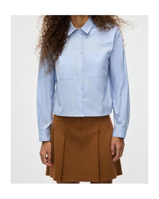 iBlues Blue Boxy Shirt
