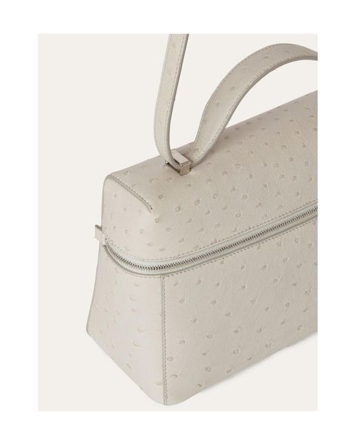 Loro Piana Multicolor Top Handle Shoulder Bag
