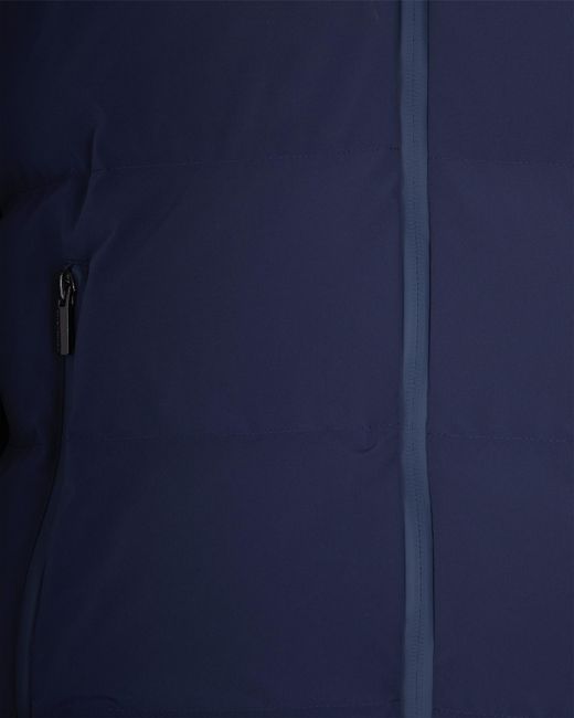 Paul & Shark Blue Long-Sleeved Down Jacket for men