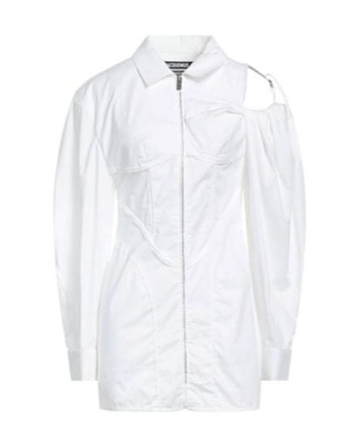 Jacquemus White Shirt Dresses