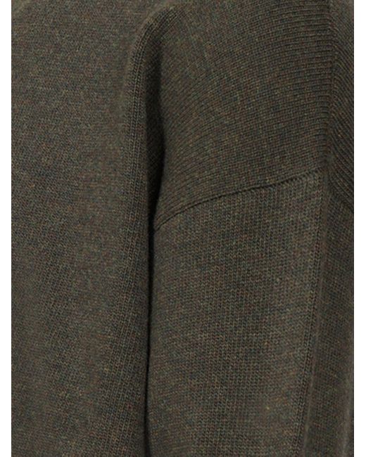 Fear Of God Gray Relaxed Fit Knit Crewneck Jumper for men