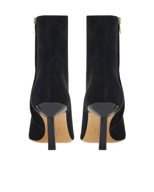 Ferragamo Black Pointed And Ankle Boots