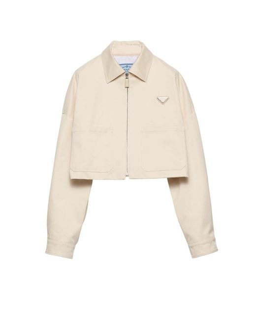 Prada Natural Chino Blouson Jacket
