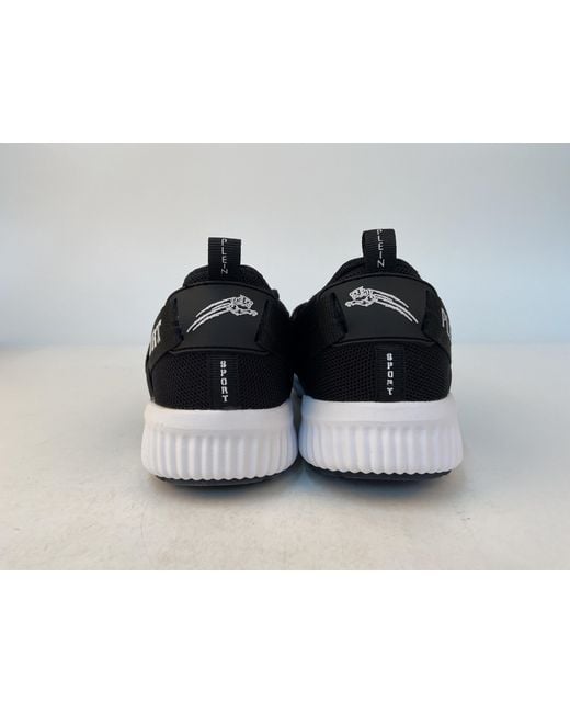 Philipp Plein Black Logo Details Casual Sports Shoes for men