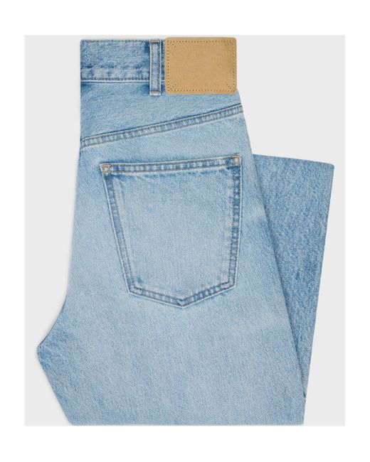 Céline Blue Multi-Pocket Flared Jeans