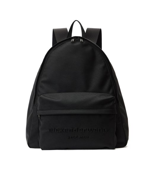 Alexander Wang Black Punch Backpack