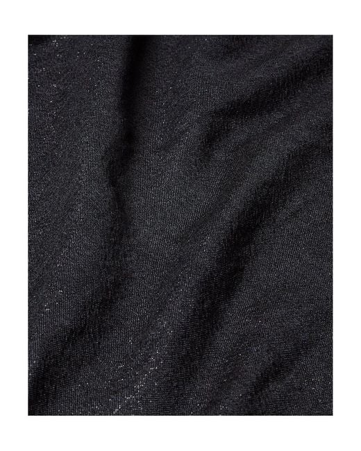 Brunello Cucinelli Black Sparkled Scarf