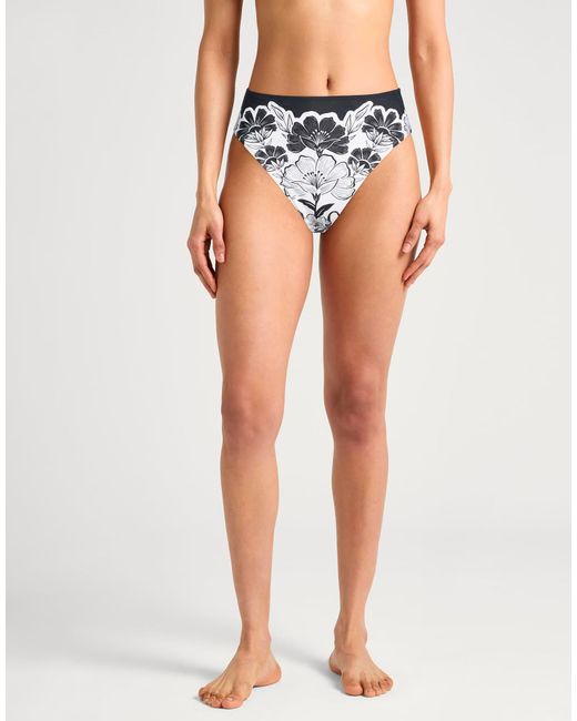 Farm Rio White Floral Bikini Bottoms