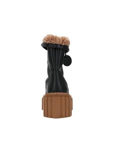 Stella McCartney Black Emilie Platform Boots