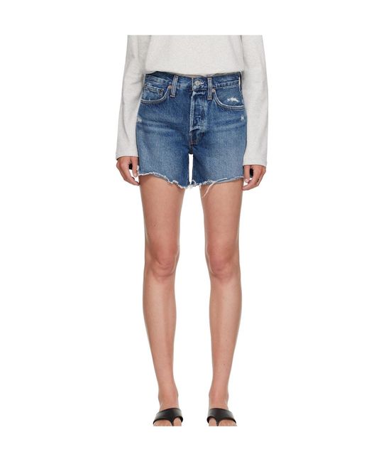 Agolde Blue Parker Ong Short