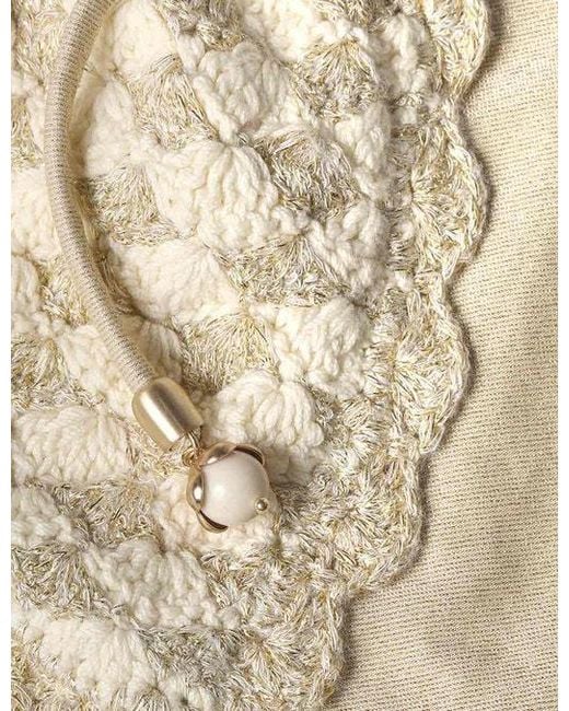 Zimmermann White Wanderlust Crochet Bikini