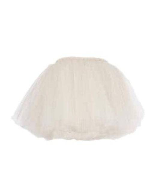 Maticevski Natural Tulle Top