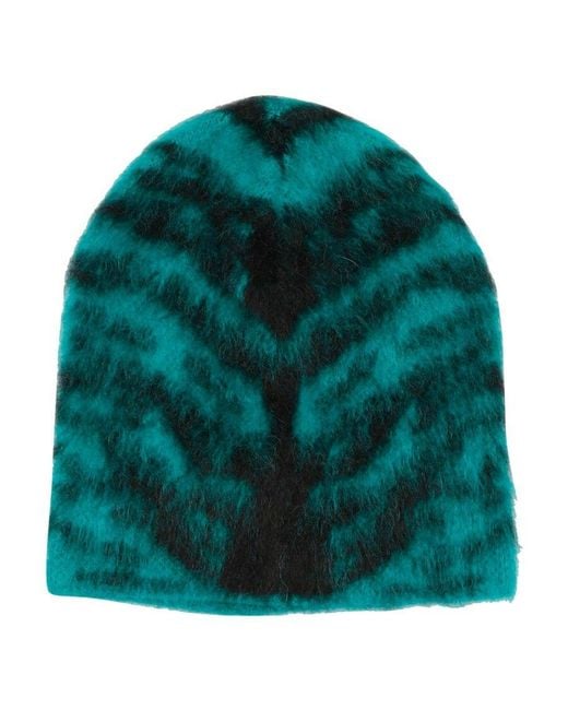Laneus Green Brimless Cap