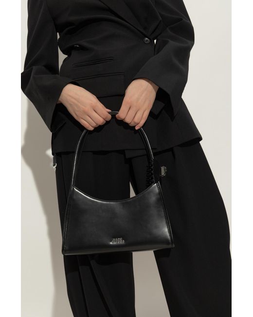 Marc Jacobs Black The Glam Claw Clip Shoulder Bag
