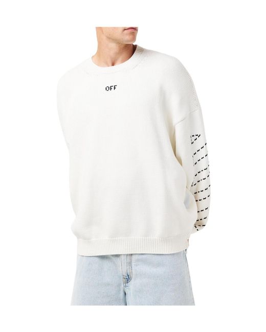 Off-White c/o Virgil Abloh White Arrows Crew Neck Sweatshirt for men