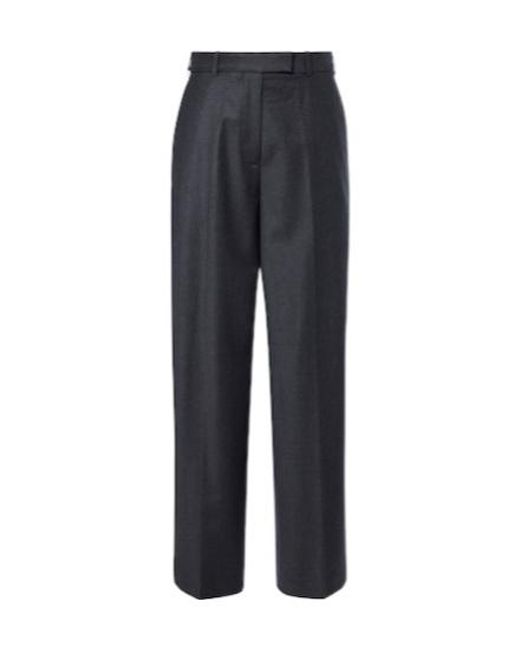 Rohe Blue Wide-Leg Casual Trousers