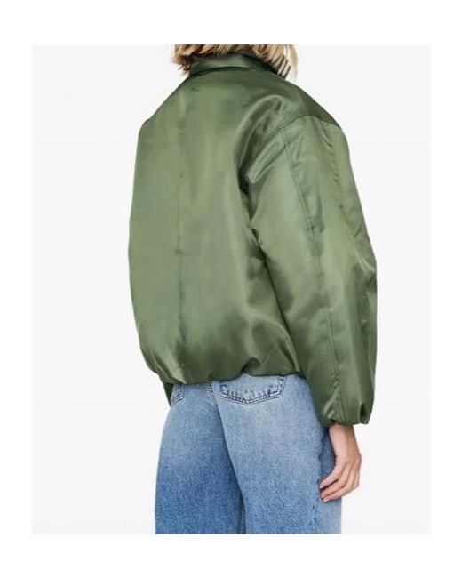 Anine Bing Green Collar Cyrus Jacket