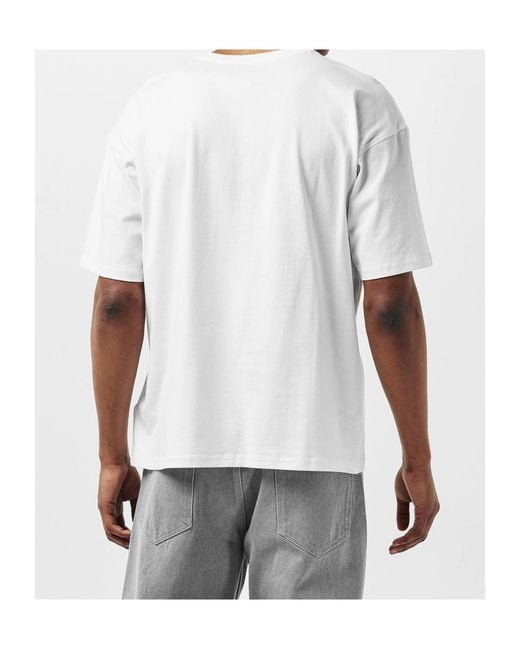 DIESEL White T-Box T-Shirt for men
