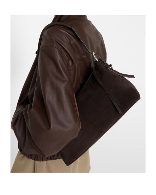Lemaire Black Small Zippered Shoulder Bag