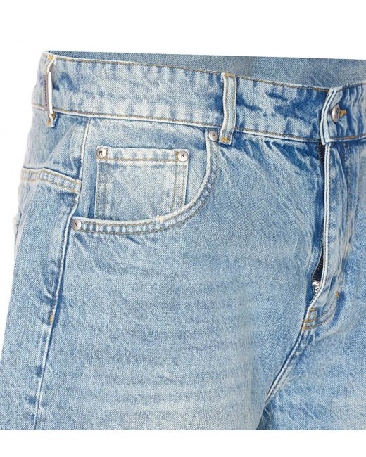 Represent Blue R 13 Denim Shorts for men
