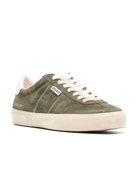Golden Goose Deluxe Brand Brown Soul Star Low-Top Sneakers for men