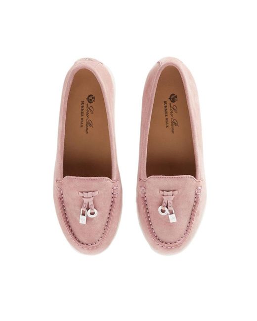 LP SUMMER CHARMS WALK LOAFERS LIGHT PINK FLEECE