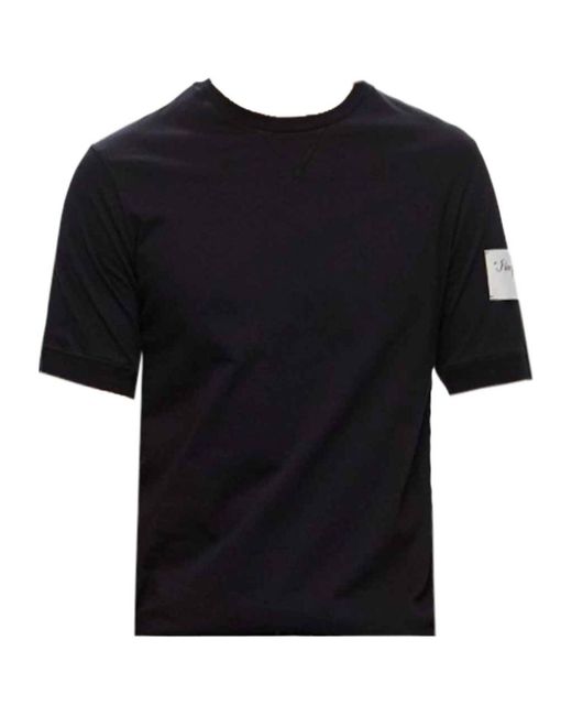 N°21 Black Short-Sleeved T-Shirt for men