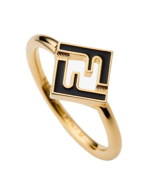 Fendi Metallic Forever Ring