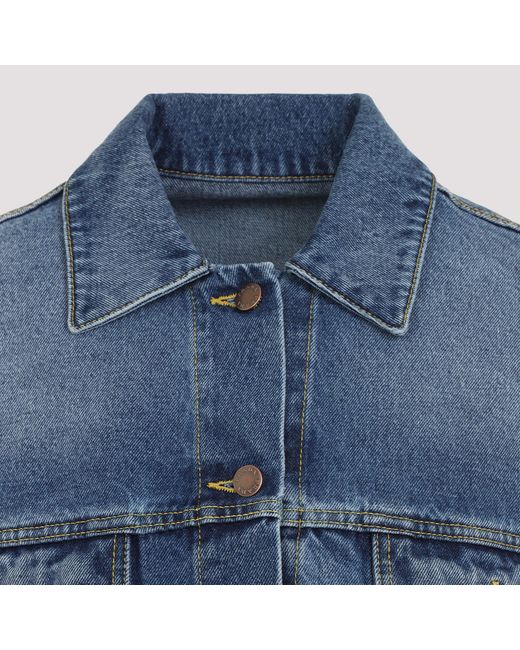 Prada Blue Cropped Jacket
