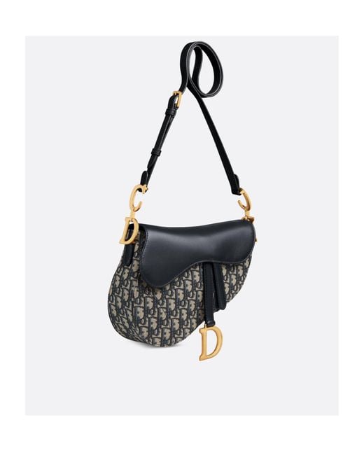 Dior Black Medium Flap Shoulder Bag