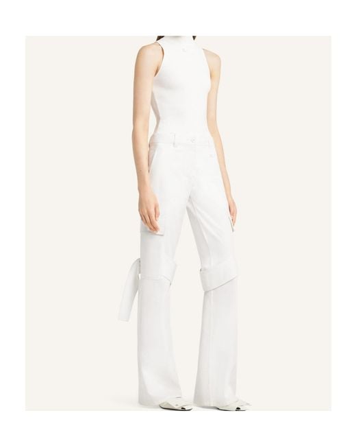 Courreges White Courrèges Heritage Knitted Vest