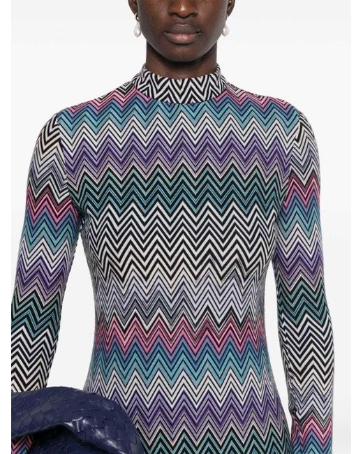 Missoni Blue Midi Dresses