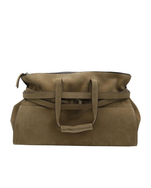 Moschino Green Tie Me Tote Bag for men