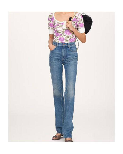 Chloé Blue Chloé Straight-Leg Jeans