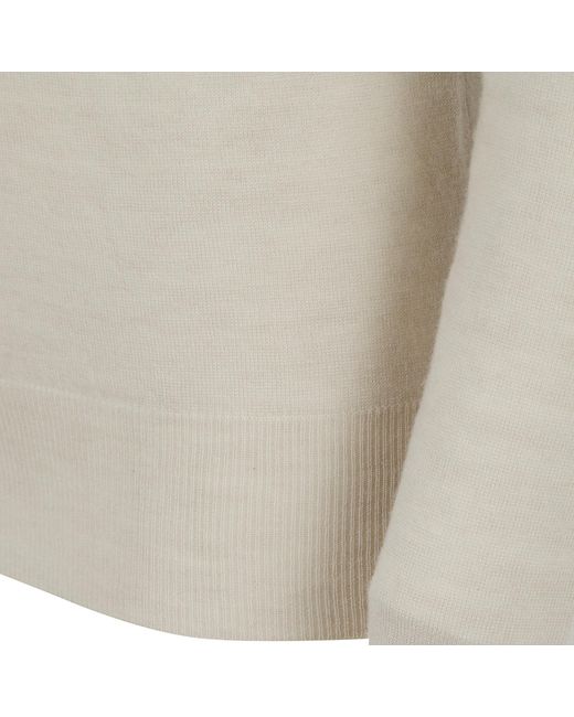 Joseph Gray Ribbed Knitwear