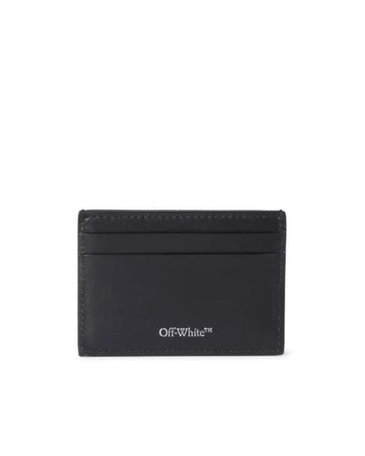 Off-White c/o Virgil Abloh Black Jitney Quote Card Holder for men