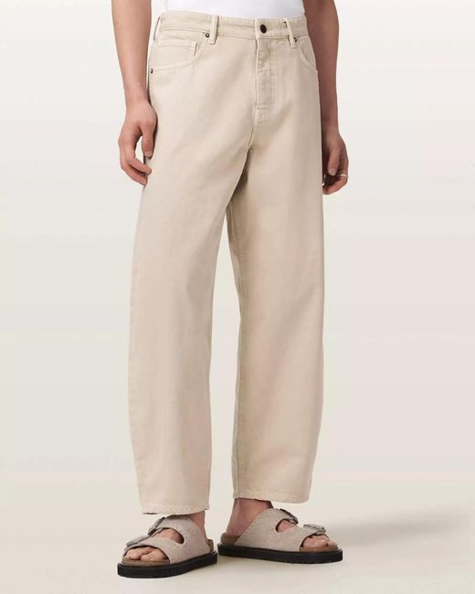 AllSaints Natural Belt Loop Jeans for men