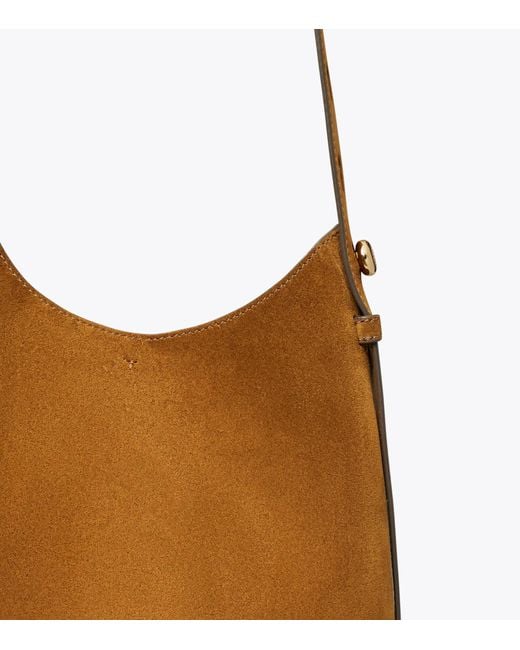 Tory Burch Brown Romy Small Hobo Bag