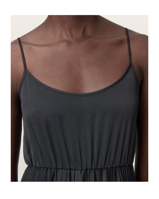 AllSaints Blue Lucille 2-In-1 Midi Dress