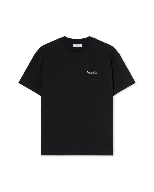 Off-White c/o Virgil Abloh Black Arrow Glass Flower Regular Logo T-Shirt