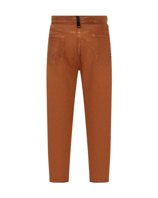 AMISH Brown Jeremiah Jeans for men