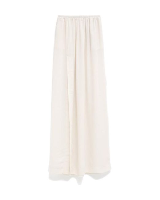 Frankie Shop White Elie Maxi Skirt